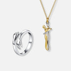 Umarmungs Ring & Umarmungs Halskette