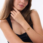 Personalisiertes Herz Armband