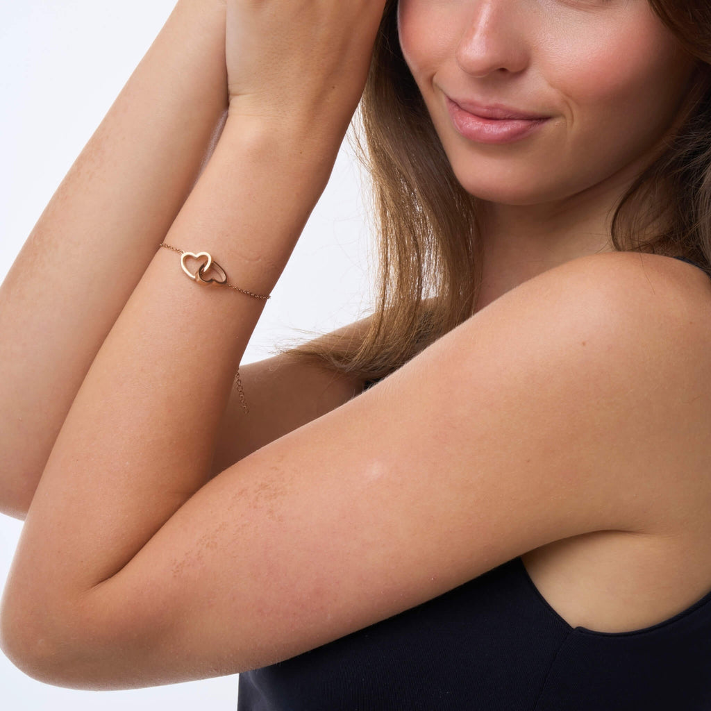 Personalisiertes Herz Armband