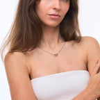 Personalisierte Doppelherz-Halskette