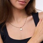 Personalisierte Vorhängeschloss-Halskette