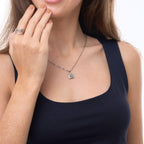 Personalisierte Vorhängeschloss-Halskette