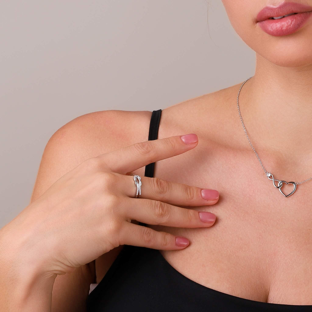 Personalisierter Knoten Ring