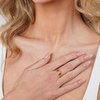 Dreifacher Höhen-und-Tiefen-Ring