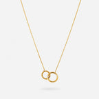 Doppelte Creolen-Halskette